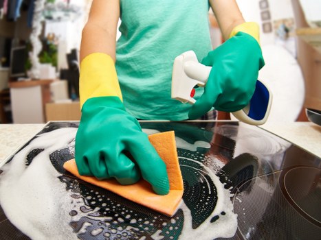 Cleaning dust and debris after building works in Kentishtown